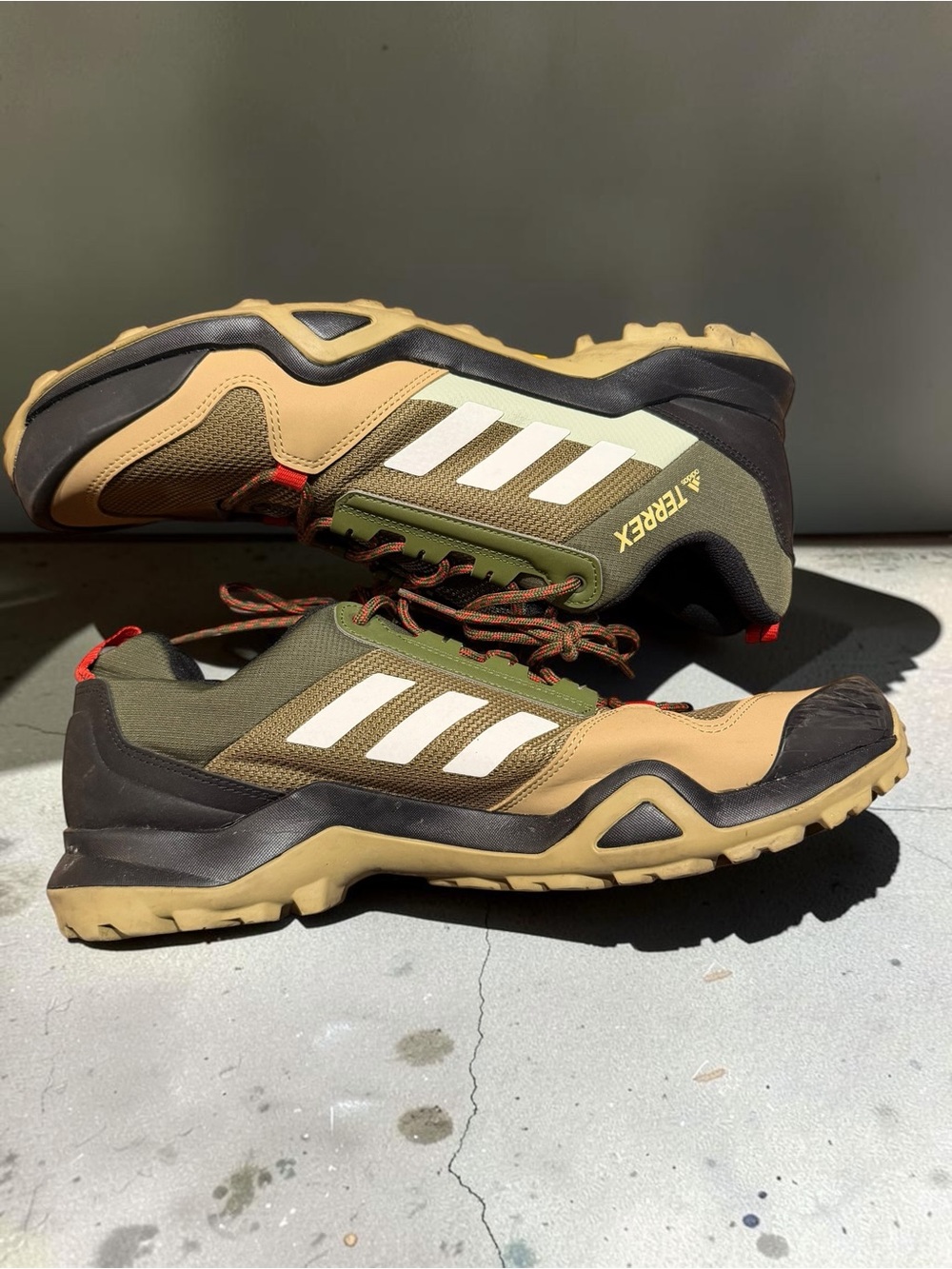 adidas Terrex AX3 'Wild Pine' hiking sneakers